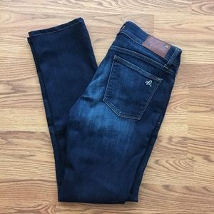 DL1961 Grace Straight Leg Dark Denim Jeans